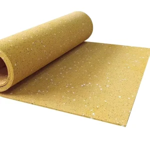 Fireproof Rubber Flooring Gym Roll Tile Mat for Playground Gym and Fireproof Rubber Flooring