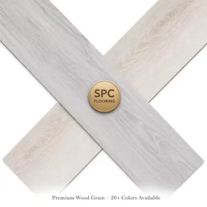 Fireproof SPC Click Flooring OEM ODM Stone Plastic Composite Flooring for Gym Sports Center