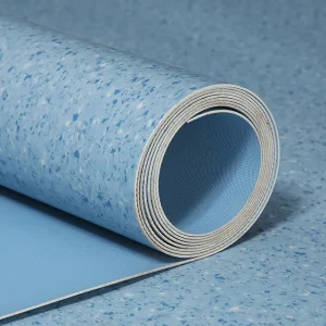 Fireproof Waterproof Eco Friendly Commercial Vinyl Flooring Thick Wear Layer Easy Installation for Indoor Use Warehouses