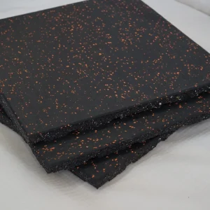 Fitness Gym Rubber Tiles Floor Matting Gymnastics Fitness Flooring Eco Friendly