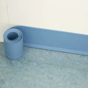 Flame-Retardant Class B1 Fire-Rated Waterproof PVC Foam Skirting Board for Hospitals, Hotels, and Apartments