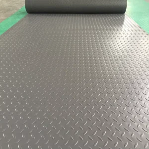 Flame Retardant Outdoor Non Slip PVC Floor Mats Corridor and Stair Carpets for Warehouses and Kitchens Custom Cutting Service