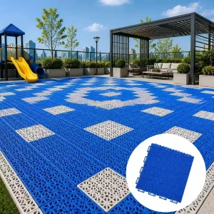 Flexible Modular Floor Tiles Sports Flooring for Children’s Playground Multi Sport Court and Recreation Area