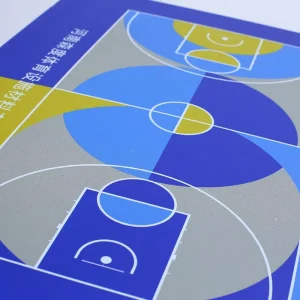 Flexible Plastic Court Flooring System with Eco Friendly Shock Absorption for Multi Purpose Sports Venues