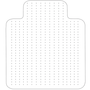 Floor Chair Mat Unrolled Office Chair Mat for Hard Floor Thick PVC Transparent Desks Mats Non-slip Flooring