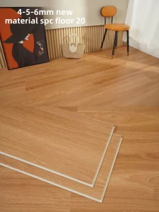 FloorScore Certified SPC Flooring Waterproof Rigid Core Planks for Hospital & School