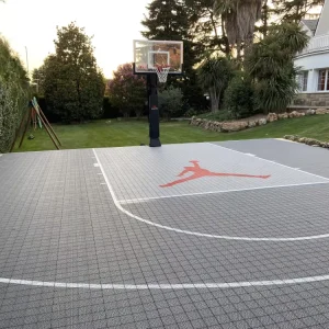 Flooring Anti skidding FIBA 3X3 Outdoor Basketball SES Floor Sports Courts Tiles