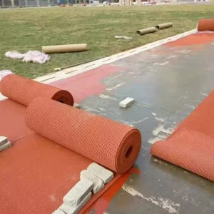 Flooring Mat Tartan Running Carpet Athletic Jogging Tile Rubber Synthetic Prefabricate Running Track