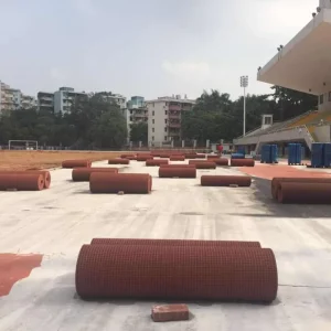 Flooring Mat Tartan Running Carpet Athletic Jogging Tile Rubber Synthetic Prefabricated Running Track