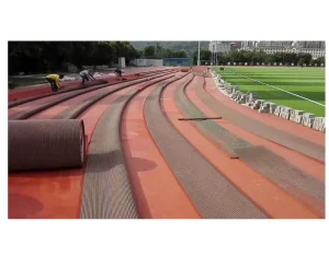 Flooring Mat Tartan Running Carpet Athletic Tile Rubber Synthetic Prefabricated Running Track Prefabricate Track