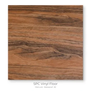 Floorscore SPC Flooring Fireproof Vinyl Plank Flooring for Gym Sports Center Waterproof Ixpe Underlay
