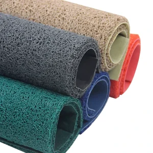 Foam Backing Spaghetti Noodle Mat PVC Coil Mat Roll