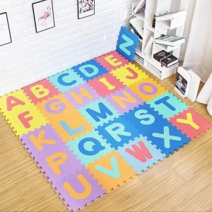 Foam Children’s Crawling Puzzle Climbing Splicing Floor Mat Baby Tatami Solid Color EVA Material Square