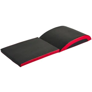 Foldable AB Exercise Mat with Lower Back Support for Sit-Ups