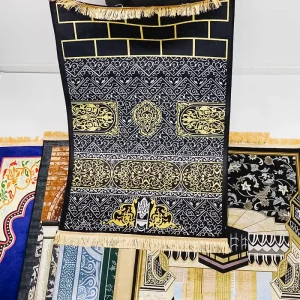 Foldable Educational Islamic Janamaz Carpet Padding Sajadah Travel Turkish Custom Namaz Prayer Rug