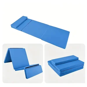 Foldable Moisture-Resistant Nap Floor Mat with Oxford Cloth and Pearl Cotton for Office and Camping