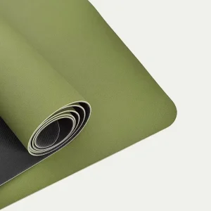 Foldable PU Yoga Mat, 4mm, 4.5mm, or 5mm, Rectangle or Oval, for Home Use