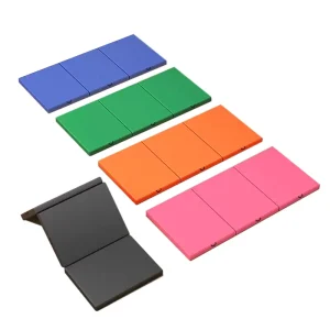 Folding Triple-Fold Anti-Slip PVC, EPE and PU Gymnastics Training Mats