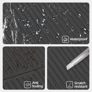 For CR V TPE Car Floor Mat Protect Car Floor Easy Installation Full Set Interior Decoration