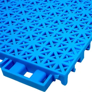 For Eco Friendly PP Recycled Plastic Flooring Tiles Interlocking Suspended Sports Surface 25x25x1.3cm for FL150