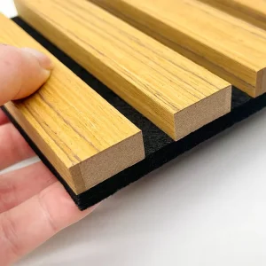 Foshan Wood Acoustic Panel Soundproof with Custom Graphic Design Solution