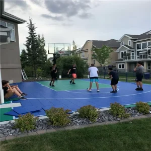Free Design DIY Mini Portable Outdoor Basketball Court Interlocking Sport Tiles for Sale