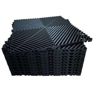 Free Flow Plastic Click PP Grille Plate Flooring Eco-Friendly Waterproof Anti-Scratch Indoor Hospital School Park
