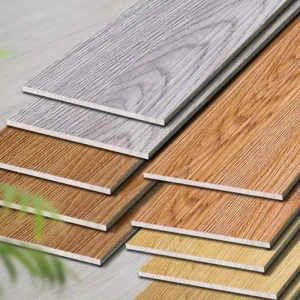 Free Sample Hybrid Glue Down Dry Back LVT Flooring Vinyl Plank Wood Grain Waterproof Vinyl Flooring Tile