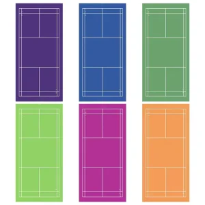 Free Samples Factory Price Indoor Badminton Court Carpet Plastic Flooring Mat PVC Sport Floor Mat