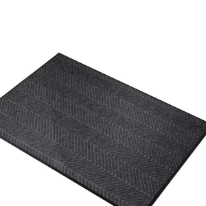 Front Door Mat Indoor Outdoor 3′ X 5′ Heavy Duty Absorbent Low Profile Non-Slip Polyester Trap Dirt Durable Entryway Home Patio