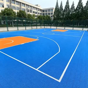 Frost-Proof Interlocking Modular Sports Flooring for Residential Activity Areas