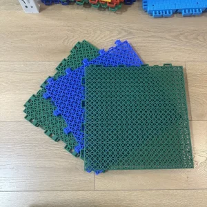Frost-Proof Plastic Interlocking Floor Tiles Commercial Gym Flooring Weather Outdoor Professional Pickleball Court Tiles