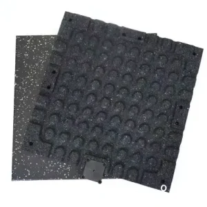 Functional Training Flooring EPDM Low Odor Eco Friendly Shock Absorbing Interlocking Rubber Mats Gymnasiums Weight Loss Centers