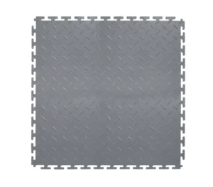 Garage Floor Mats Rubber Strips PVC Plastic Flooring Tiles