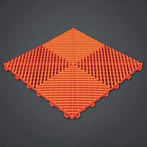 Garage Floor Tile Splicing Floor Mat Heavy Duty Plastic Garage Floor Easy to Install Flooring for Workshops Gyms Basements
