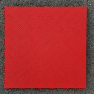 Garage Interlocking PP Floor Tiles Anti-Slip Waterproof Click Lock System Easy Installation Indoor Outdoor Gym Warehouse