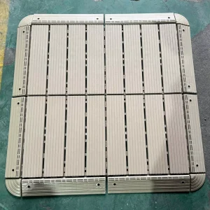 Garage Pressure-Resistant Anti-Slip Plastic Outdoor PP Decking Tiles