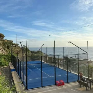Glass Squash Court Paddle Tennis Court Panoramic Padel Court