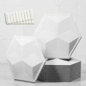 Golf Theme 3D PET Acoustic Panels Soundproof Wall Panels Decorative Sound Absorbing Board for Commercial Interior