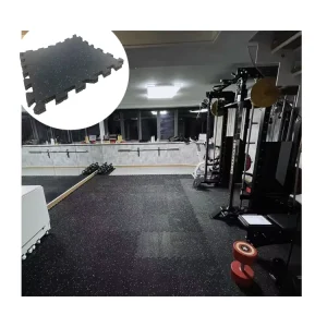 Good Protective Puzzle 15Mm 20Mm Interlocking Rubber Gym Floor Tiles Mat