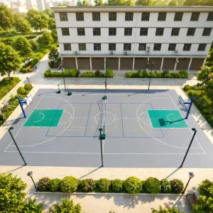 Good Quality Professional TPE Interlocking Sports Floor Outdoor Basketball Court Flooring