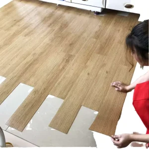 Good Selling Luxury Anti Slip SPC Interlock Plastic Flooring Waterproof Modern Wooden Vinyl Wear Resistant for Staircase PVC