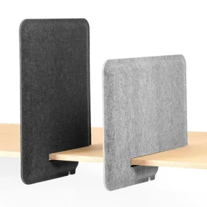 Goodsound Modern Office Folded Freestanding Partition Screen Eco Friendly PET Acoustic Panel with Graphic Design