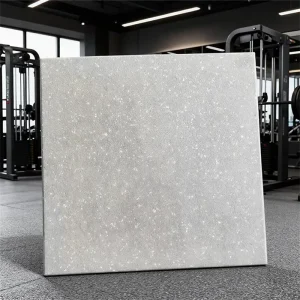 Gray 20mm Anti-Slip EPDM Rubber Floor Mat Custom Size for Gym and Playground