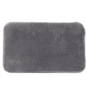 Gray Kitchen Floor Mat Wipe-Clean Dirt-Proof Doormat Entryway Doorway Carpet Home Use