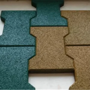 Green Red Multi Color Elastic Wear Resistant EPDM/SBR Gym Rubber Mat for Indoor Fitness Gym Floor