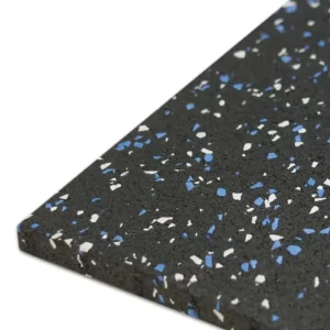 Gym Floor Laminated Rubber Floor Non Slip Rolled Rubber Sport Black Rubber Gym Flooring