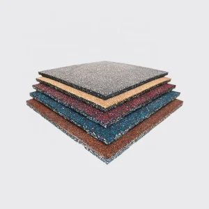 Gym Floor Mat Cushioning Floor Shock-absorbing Pad Rubber Roll Sound Insulation Wear-resistant