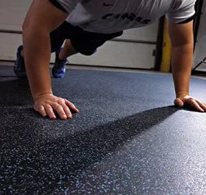 Gym Floor Roll Rubber Flooring Anti Slip EPDM Gym Rubber Flooring Rolls Tiles Sports Equipments Rubber Mat