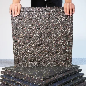 Gym Floor Rubber Mats Strength Zone Shock absorbing Outdoor Kindergarten Use Noise reducing Dumbbell Barbell friendly Non slip
